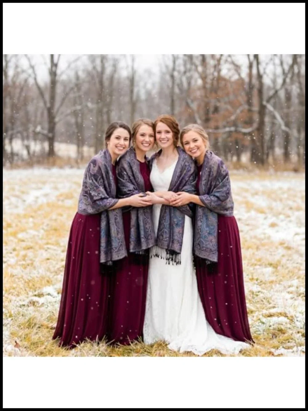 Paisley Shawl Wrap with Fringe Soft Silky Hijab Jacquard Scarf for Evening